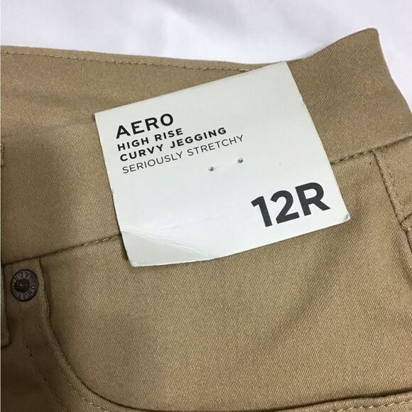 AERO Curvy Seriously Stretchy High-Rise Uniform Jeggings New Size 12 - Picture 8 of 12